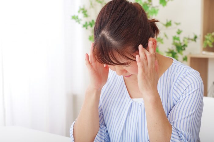 自律神経失調症の女性
